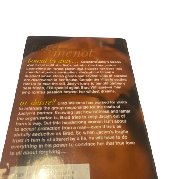 Forget Me Not By Adrianne Byrd 1998 Paperback Romantic Thriller Novel - Picture 7 of 11
